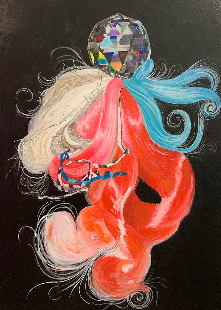 Michail Parlamas, My Little Fony, Pony Freak Series, 30x20cm, 2010