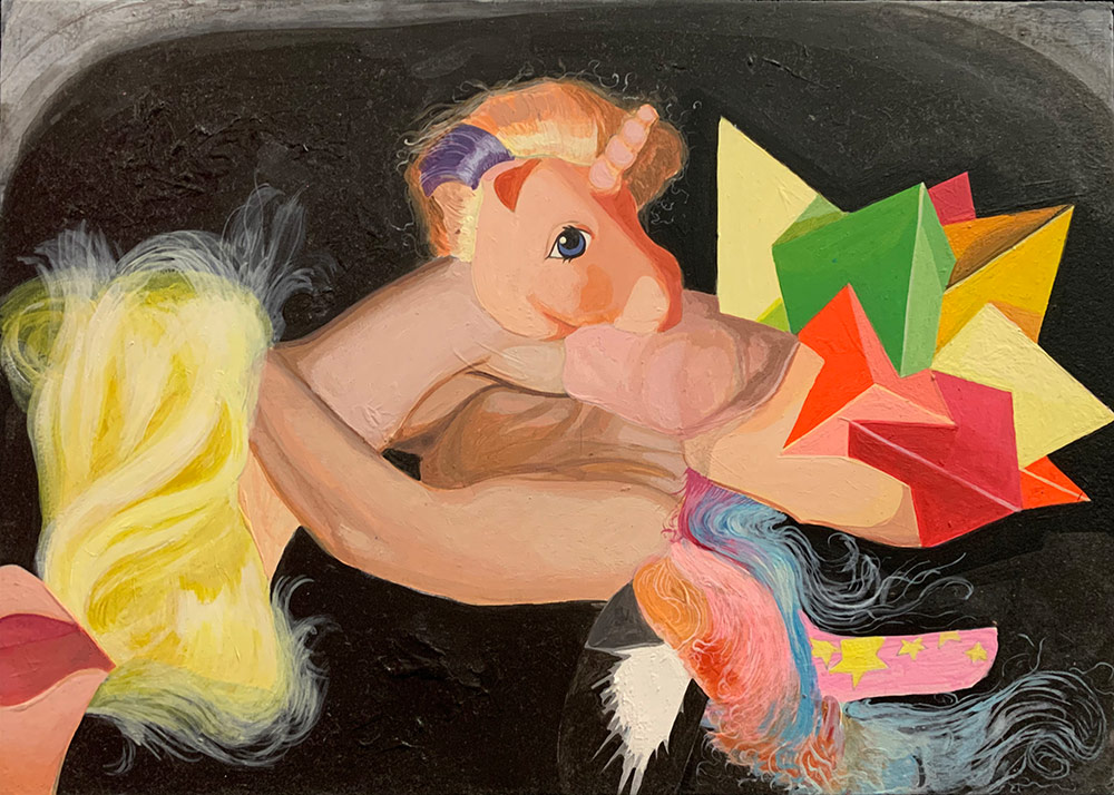 Michail Parlamas, My Little Fony, Pony Freak Series, 30x20cm, 2010