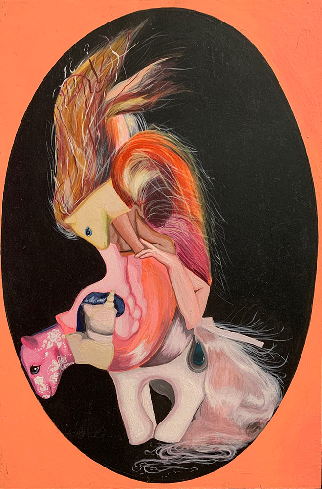 Michail Parlamas, My Little Fony, Pony Freak Series, 30x20cm, 2010