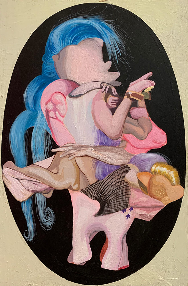 Michail Parlamas, My Little Fony, Pony Freak Series, 30x20cm, 2010
