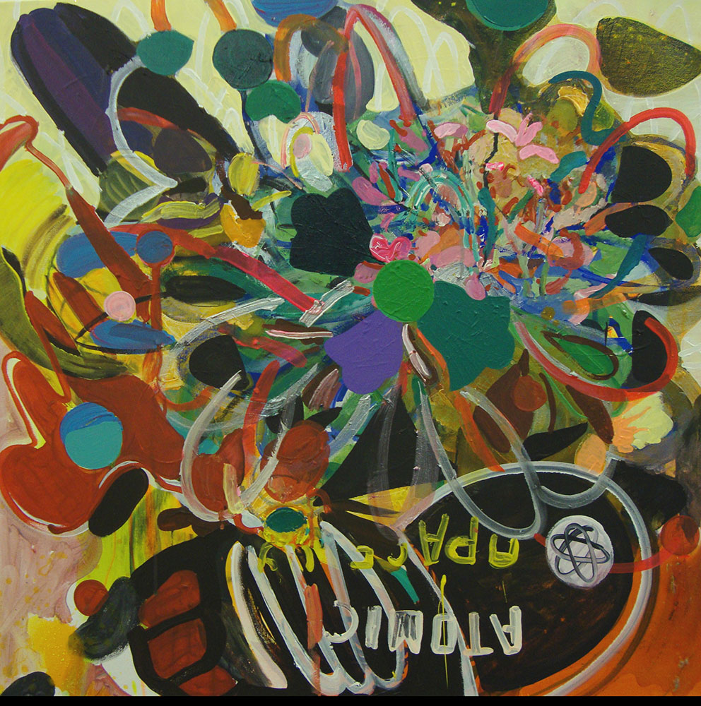 Michail Parlamas, Post PD Phase, Atomic Gun, 80x80cm, 2009