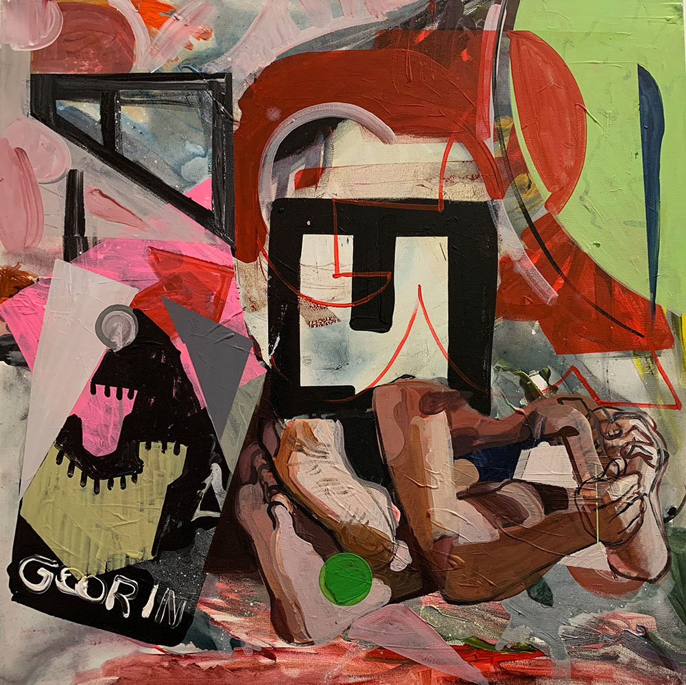 Michail Parlamas, Post PD Phase, Goorin, 80x80cm, 2009