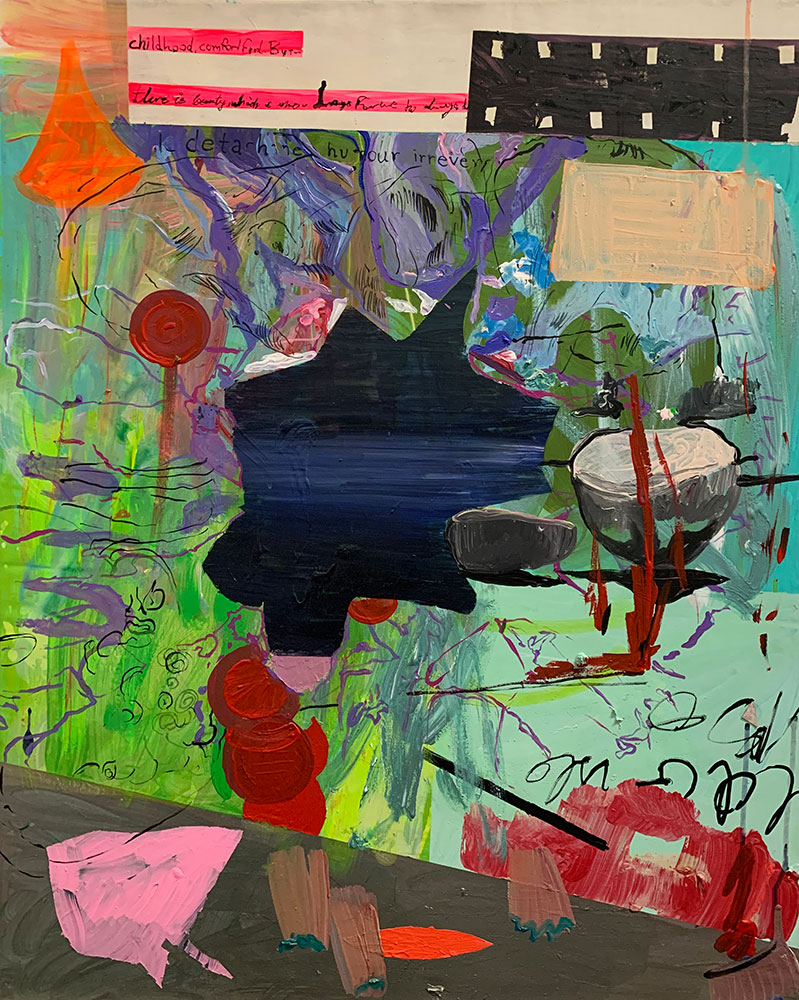 Michail Parlamas, Post PD Phase, Childhood Comfort, 40x60cm, 2006