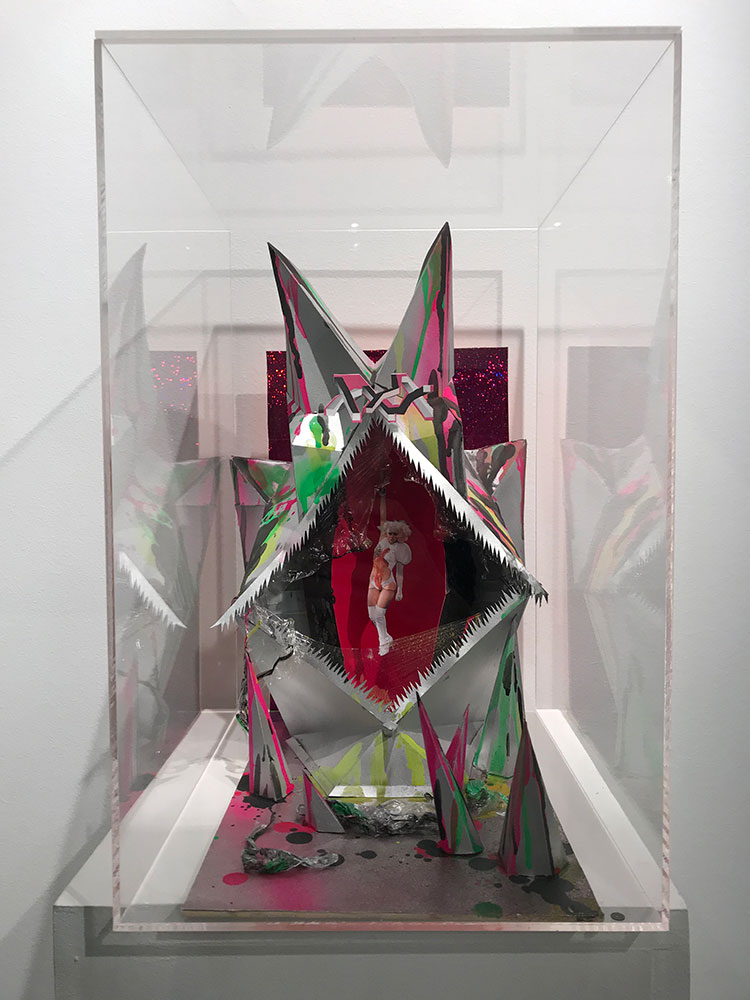 Michail Parlamas She-wolf mixed media 30x20x30cm 2010