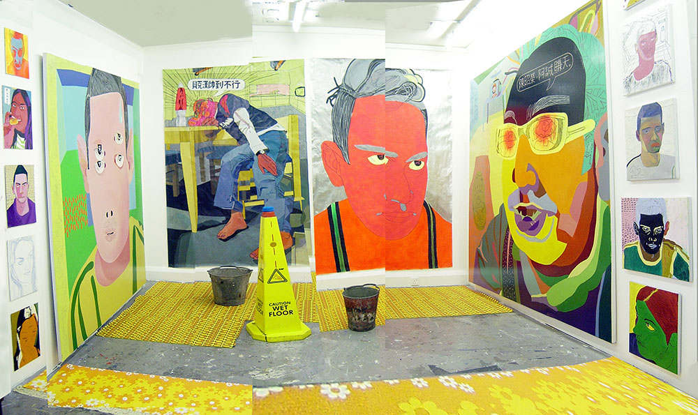 Michail Parlamas - Room, installation view, Interim Show
