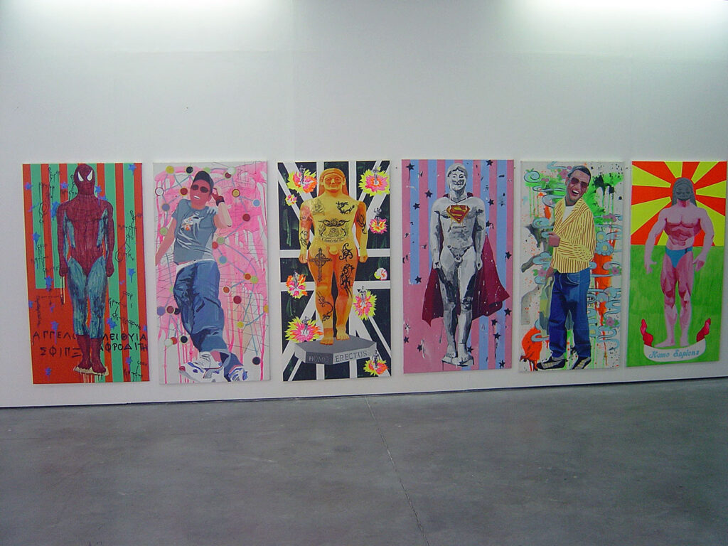 Michail Parlamas X kouros Installation UEL 2006