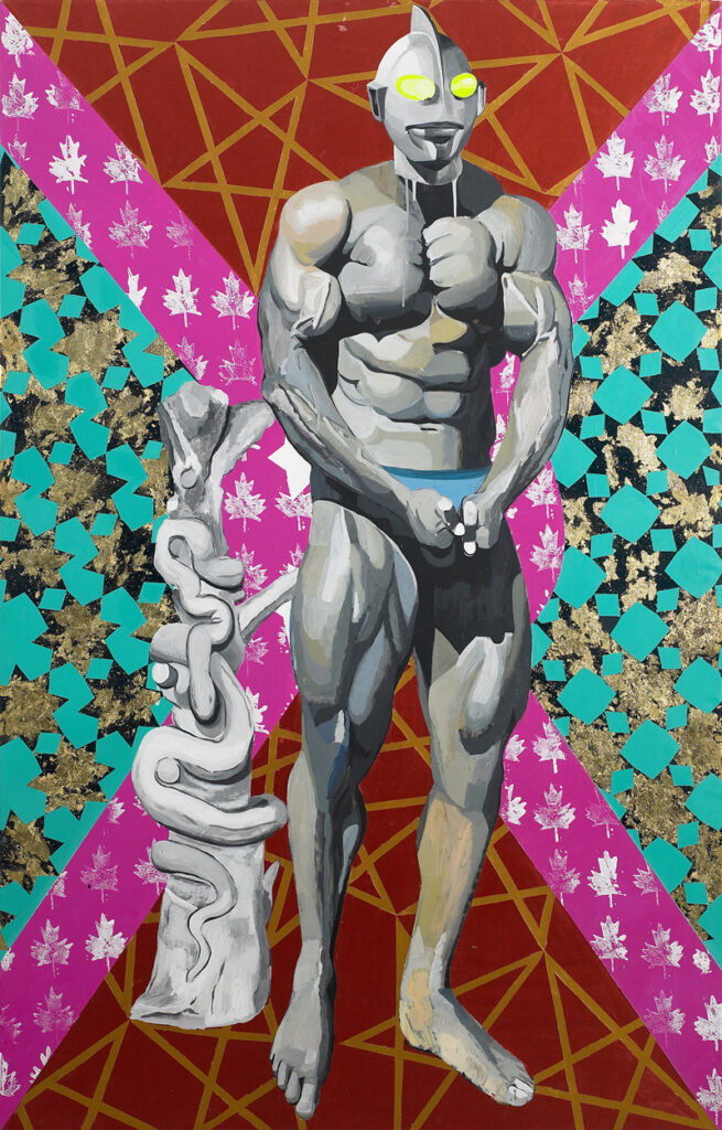 Michail Parlamas Roy Callender 190x140cm acrylic 2006